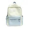 Mochila Transfronteriza de Bloques de Color Linda y Fresca para Estrellas Femeninas, Estudiantes de Secundaria, Estudiantes Universitarias y Chicas de Secundaria