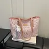 Bolso tote de gran capacidad de alta gama para mujer para otoño e invierno, nuevo modelo 2026, bolso de hombro o axila de lujo ligero azul oscuro