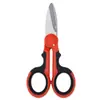 Atacado do Fabricante Tesouras de Eletricista de Aço Inoxidável, Tesouras de Pesca, Cortadores de Linha Anti-Mordida, Tesouras de Pesca para Cortar Linha de Pesca e Folhas de Chumbo