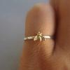 Anillo de Abeja de Venta Caliente Transfronterizo de Wish Exquisito Color con Baño de Oro Elemento Anillo de Animal en stock Venta Directa