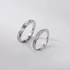 Anillo de Pareja Amoroso Estilo Coreano Temperamento Simple Par de Mujer Estilo Ins Nicho Estilo Masculino Simple Abierto