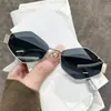 Óculos de Sol Redondos Pequenos de Metal Estilo Americano Retrô Femininos de Alta Qualidade Ovais Prova de Sol para Fotos na Rua Óculos de Sol Côncavos