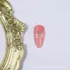 Nova Joia de Liga Metálica para Nail Art Estilo Celebridade da Internet Zircônia Borboleta Urso Cauda de Sereia Joia Metálica para Unhas