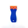 Raspador de doble cabeza cuchilla de doble propósito cuchillo removedor de pegamento eliminación de burbujas de coche removedor de pegamento de película de teléfono móvil cuchillo de limpieza de vidrio para el hogar