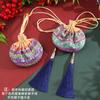 Bolsa Festival del Bote del Dragón Sachet de Palacio de Alta Gama Sachet Antiguo Bolsa Vacía Decoración Hanfu Bolsillo de Mano Colgante