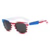 Óculos de Sol Bandeira Americana Clássica 2027 com Novo Design de Rebite, Óculos de Sol para o Dia da Independência, Disponível em Estoque