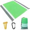 Tapete de Praia Portátil para Exterior Tapete de Acampamento Manta de Praia Impermeável Tapete de Piquenique de Bolso Colchão Cama de Acampamento Colchonete de Dormir