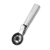 Cuchara para Helado de Acero Inoxidable, Cuchara para Helado, Cuchara para Sandía Casera, Cuchara para Fruta en Bolas, Cuchara