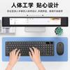 El más vendido, explosivos, 2,4 g, moda, personalidad, computadora de escritorio, portátil, impermeable, teclado inalámbrico, ratón, conjunto pequeño y ligero