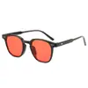 Gafas de sol cuadradas nuevas 2022 estilo coreano de moda Gafas de sol para uñas color beige de pieza oceánica gafas de sol retro ins para hombre y mujer