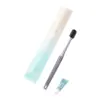 Suministros para habitación de bed & breakfast con estrellas, set de tocador seis en uno para hotel, cepillo de dientes desechable para hotel con cerdas suaves