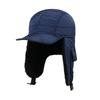 Gorra de béisbol de invierno gorra cálida con protección para las orejas gorra de cinco paneles moda funcional utilitaria gorra japonesa sombrero ajustable con cordón