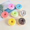 Modelo de rosquilla de simulación PU transfronterizo postre de crema pastel pan calcomanía para refrigerador de juego adornos de decoración de mesa de postres