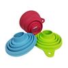Funil Telescópico Dobrável de Pescoço Longo Funil Pequeno Funil de Silicone Dobrável Funil de Pescoço Longo