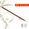 Weizhuang Ye Jin Pluma Blanca para Boceto Pluma Gui Pluma para Pintura Pintura China Flor de Bigote Rama Qiao Patrón de Ropa Pluma Pelo de Lobo Pincel Gouline