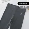 Meias finas de algodão de camada única para primavera e outono, com corte inferior de listras verticais, meias-calças de alta elasticidade