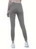 Leggings de control de abdomen para mujer europeos y americanos de Amazon, pantalones de yoga de invierno forrados de felpa, fajas de cintura alta, leggings cálidos y elásticos
