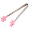 Pinza de Silicona para Alimentos de Fábrica Spot Snack de Oficina Postre Snack Pastel Sin Manos Sucias Pinza para Alimentos Pinza para Hielo