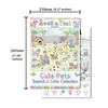 Compra directa transfronteriza de 10 hojas por paquete de divertidos pósters para colorear de búsqueda de objetos, libros de dibujo interactivos para niños pequeños, papel para colorear educativo para niños