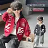 Chaqueta de Otoño para Niños 2026 Nuevo Estilo Coreano Moderna Elegante Chaqueta de Béisbol Chaqueta de Motocicleta para Primavera y Otoño