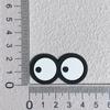 Ojos luminosos de PVC accesorios de gota de pegamento DIY accesorios para funda de teléfono móvil agujero zapatos flor refrigerador taza de agua parche material accesorios