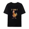 Transfronterizo Aliexpress Amazon Transfronterizo Europeo y Americano Fcawf Estampado de Águila Moda Holgada Casual Manga Corta Cuello Redondo Camiseta