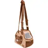 2026 Nova Bolsa de Pet Ursinho de Desenho Animado, Bolsa Transversal Quente para Passeio de Gato no Outono e Inverno, Bolsa de Ombro Único para Cachorro, Bolsa de Mão para Gato