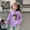 Camisetas de algodón puro para otoño para niños, camisetas básicas de moda, ropa nueva de otoño 2026 para primavera y otoño, camisetas elegantes para bebés niñas