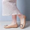 Mocassins Femininos Primavera/Verão Novo Solado Macio 2026 Couro Macio Sapatos Planos de Mãe Bico Baixo Tamanho Grande Sapatos Femininos Sapatos de Rolinho de Ovo