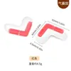 Protector de Esquina Anticolisión con Airbag para Niños, Protector de Esquina Transparente Antigolpes para Mesas de Café, Muebles, Ventanas, Pegatinas de Esquina Suave de Ángulo Recto