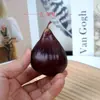 Modelo de Fruta Falsa Simulada Plástico Mango Manzana Pera Piña Limón Plátano Adornos de Brocheta Decoración para Gabinete de Cocina del Hogar Accesorios