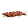 Suministro directo de fábrica 55 incluso molde de silicona para chocolate de granos de café, molde de silicona para hielo, molde para hornear DIY