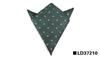 Lenço de peito Pequeno lenço quadrado Acessórios Padrão retrô masculino Flor escura Terno vermelho Lenço de bolso Novo terno de moda Acessórios da loja