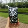 Taza mini de acero inoxidable de 3 oz para licores, taza de coche portátil, taza de café con pajilla de vacío para sublimación
