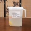 Jarra Plástica de Grande Capacidade para Água Fria, Resistente a Altas Temperaturas, Jarra Doméstica para Suco, Chá de Ervas, Chá de Frutas, Preparo a Frio, Balde Anti-Queda para Água Fria