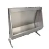 Soporte de Diseño Acero Inoxidable Orinal Tipo Piso Doble Capa Orinal Público Tipo Colgante Escuela Canaleta de Orinal de Acero Inoxidable