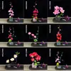 Decoração de bolo de sushi ornamento material decoração de prato decoração de empratamento de sashimi flores plantas enguia embelezamento pequenos ornamentos fatias