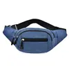Riñonera de Lona para Hombre y Mujer de Moda Bolso Cruzado Deportivo Bolso de Pecho para Teléfono Móvil Gran Capacidad Impermeable Resistente al Desgaste Bolso de Puesto Transfronterizo