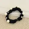 Cintas para el pelo de perlas grandes y pequeñas, simples y elegantes, estilo coreano, nuevas, elegantes, para moño, set de cuerdas para el pelo