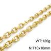Colar de aço inoxidável O-Chain Pulseira de aço de titânio Colar terno 10mm Corrente de correspondência tendência de moagem de pulseira de aço de titânio Jóias