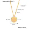 Rice Duoduo CNC Estrellas Incrustadas de Diamantes Letras meve de Doble Cara Superpuestas Collar Pulsera Clavícula Traje Exquisito de Acero de Titanio