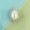 Accesorios de Aleación con Pedrería de Perlas Placa de Flor para Manualidades Hebilla de Pedrería Adornos Botones para Ropa Bolsos Hechos a Mano En Stock Venta al por Mayor