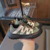 Zapatos Nuevos de Primavera 2025 Suela de Durian Zapatos Infantiles Zapatilla Infantil Zapatos de Malla Tipo Llanta Zapatos para Niñas con Perilla