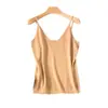 2026 Verano Nuevo Estilo Camisola de Mujer Tejido Holgado Cachemir Camisa Base Sin Mangas Ropa Exterior Top de Tirantes de Moda