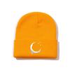 Gorro de punto con bordado de luna y estrella de Amazon, de AliExpress, para otoño e invierno, de lana, para montar al aire libre.
