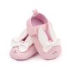 Zapatos para bebé niña de 0 a 1 año, con suela suave, de piel sintética con diseño de conejo de dibujos animados, de princesa, combinables, BSK-3032