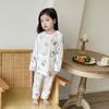 Conjunto de ropa interior infantil, pijamas de bebé de verano, primavera y otoño, ropa de bebé con aire acondicionado, ropa fina dividida con aire acondicionado, manga larga