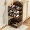 Sapateira infantil atrás da porta, pequena, fofa, vertical, armário de sapatos extremamente estreito para bebês, prateleira de armazenamento de sapatos de bebê
