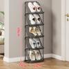 Zapatero Hogar Entrada Simple Dormitorio Dormitorio Interior Estante de Almacenamiento Multicapa Pasillo Zapatero Vertical Almacenamiento Artefacto