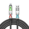 Adecuado para Carga Rápida Apple y Huawei, Set de Cuatro en Uno Emisor de Luz, Cargador Gan de Doble Puerto (A+C)